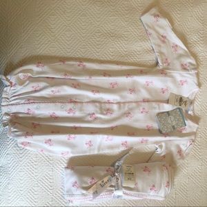 Kissy Kissy ballet printed pima gown, NWT